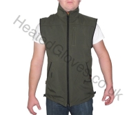 heated-soft-shell-vest-green-front